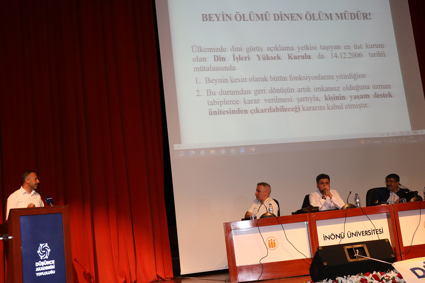 Malatya'da "Dini Meselelerden Medikal Kavramlara Organ Nakli" paneli düzenlendi
