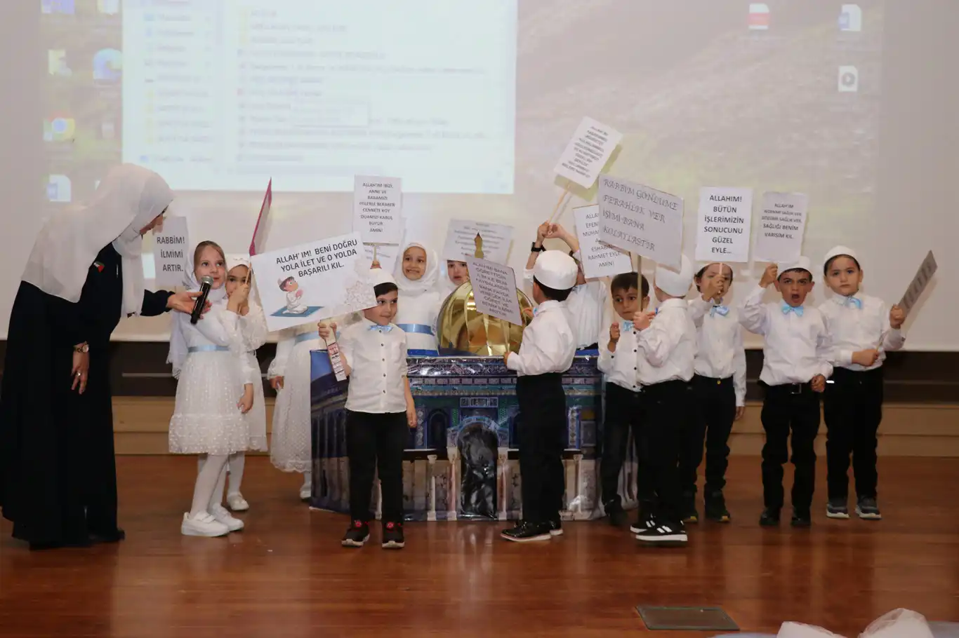 Ankara'da 4-6 yaş Kur’an kursu çocukları için yıl sonu etkinliği düzenlendi