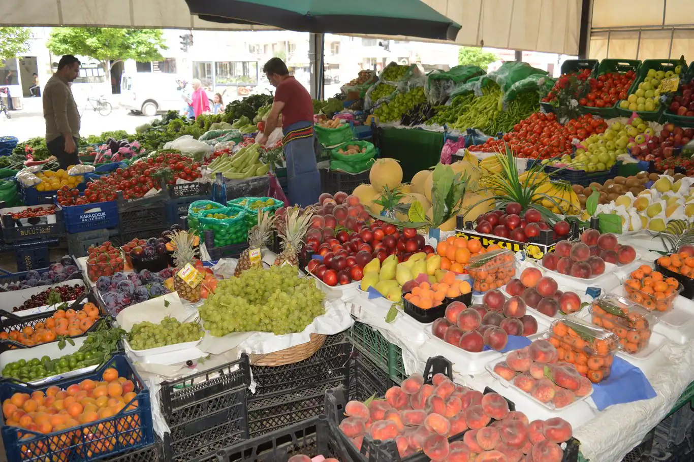Havaların ısınmasıyla sebze ve meyve fiyatları düştü