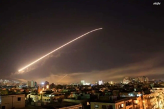 Syrian soldiers wounded in israeli attack on Damascus