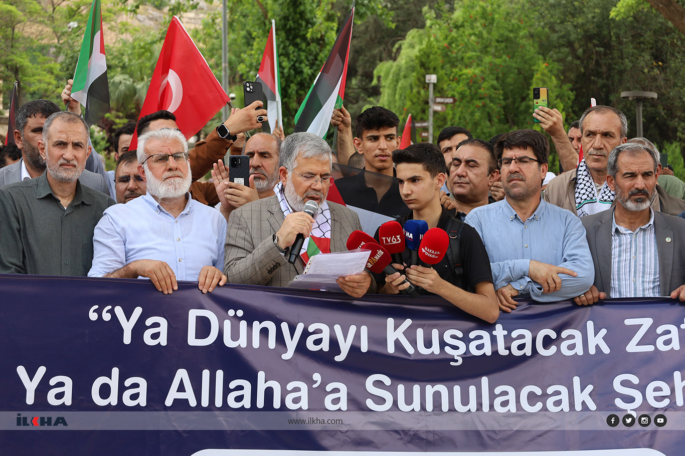 Hundreds rally to remember Hasan Saklanan in Şanlıurfa 