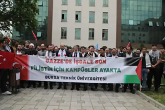 Üniversite öğrencilerinin başlatmış olduğu Filistin eylemlerine destek çığ gibi büyüyor