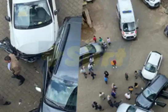Siirt'te zincirleme kaza: 3 kişi hafif yaralandı