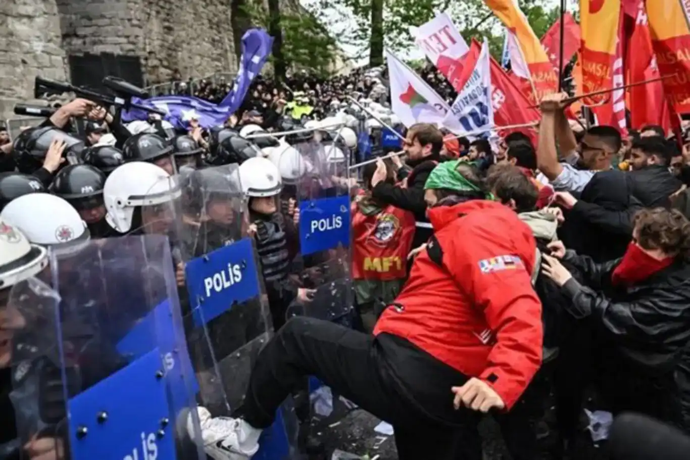 1 Mayıs'ta polise saldırı soruşturması: 38 tutuklama