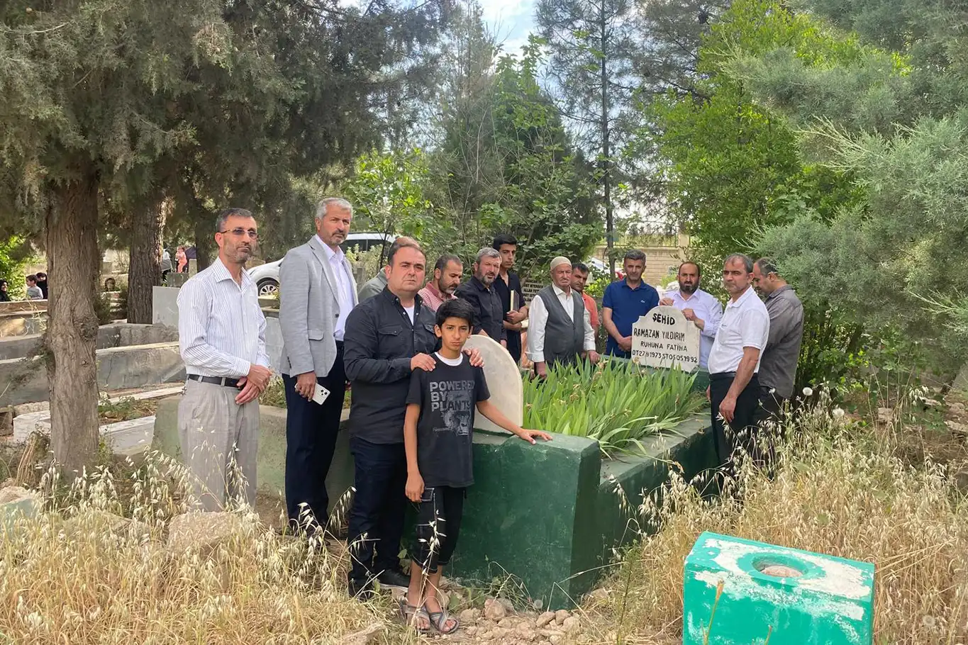 32 yıl önce şehit edilen Ramazan Yıldırım kabri başında yâd edildi  