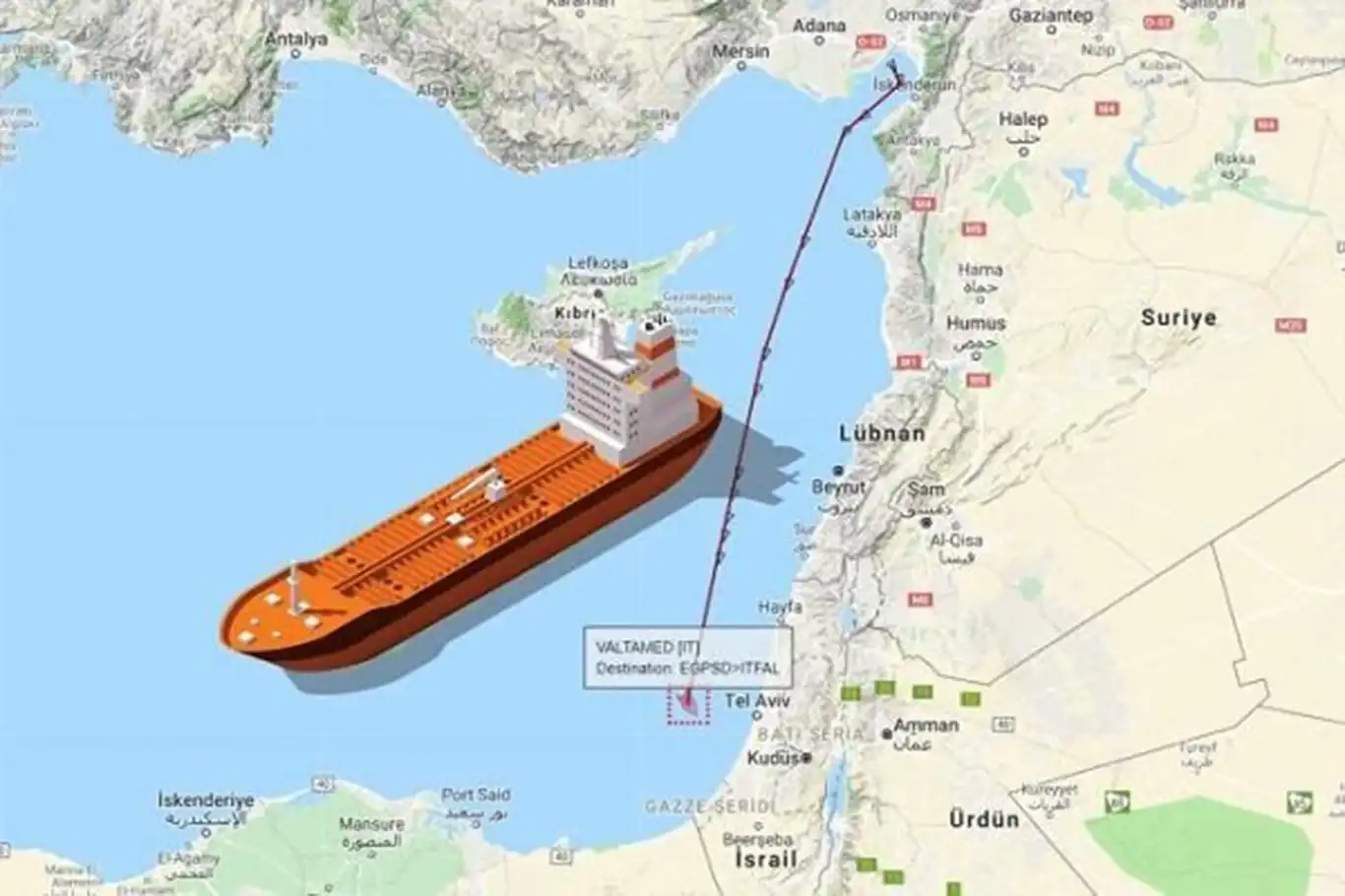 Azerbaycan petrolünün, siyonist rejime Türkiye üzerinden gönderildiği iddiası