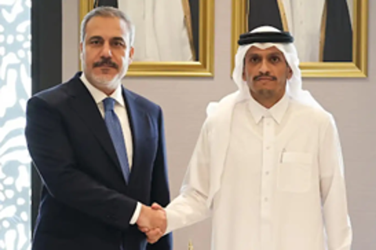 Turkish Foreign Minister discusses Gaza situation with Qatari counterpart