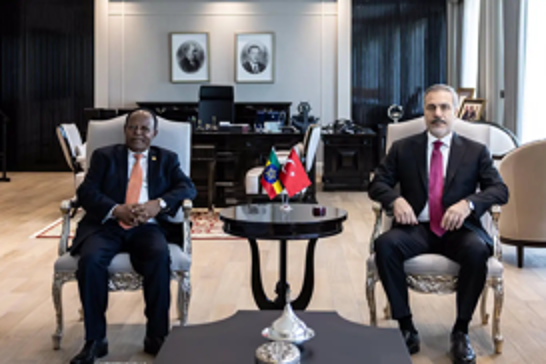 Turkish Foreign Minister holds talks with Ethiopian counterpart in Ankara