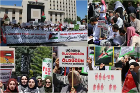Hacettepe Üniversitesi öğrenci ve akademisyenleri: Soykırım karşısında ayağa kalkmış küresel intifada artık durdurulamaz