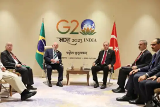 Cumhurbaşkanı Erdoğan Brezilyalı mevkidaşıyla görüştü