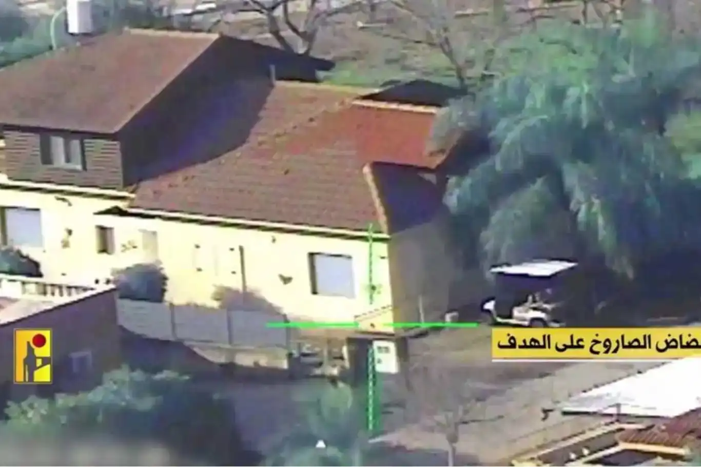 حزب الله به ساختمان هایی که سربازان اشغالگر مستقر شده بودند حمله کرد