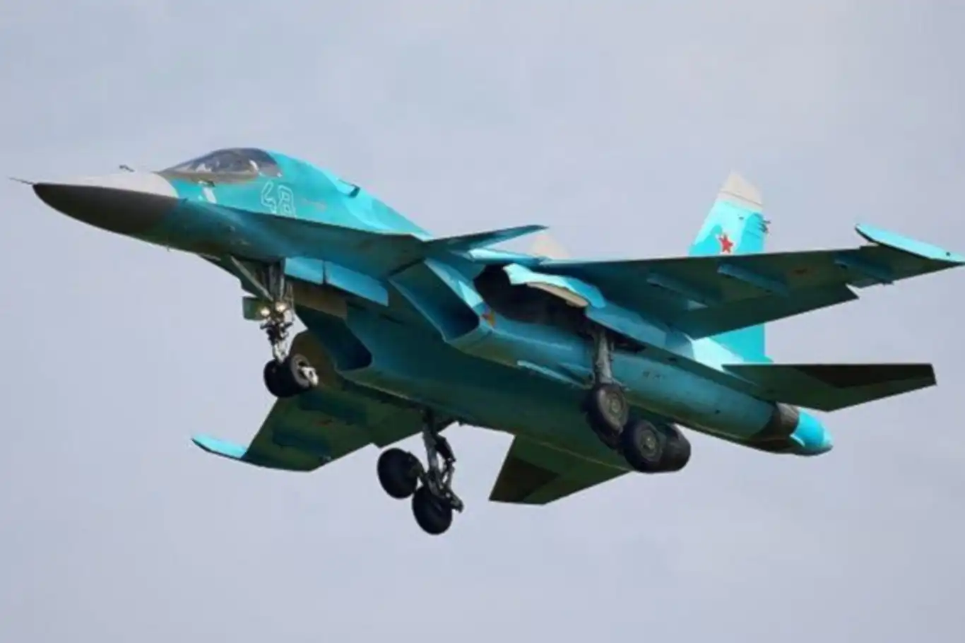 روسيا: تحطم طائرة مقاتلة من طراز "سو 34" ومقتل طاقمها