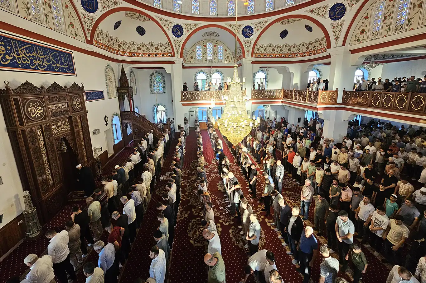 Bursa'da Kurban Bayramı namazı eda edildi