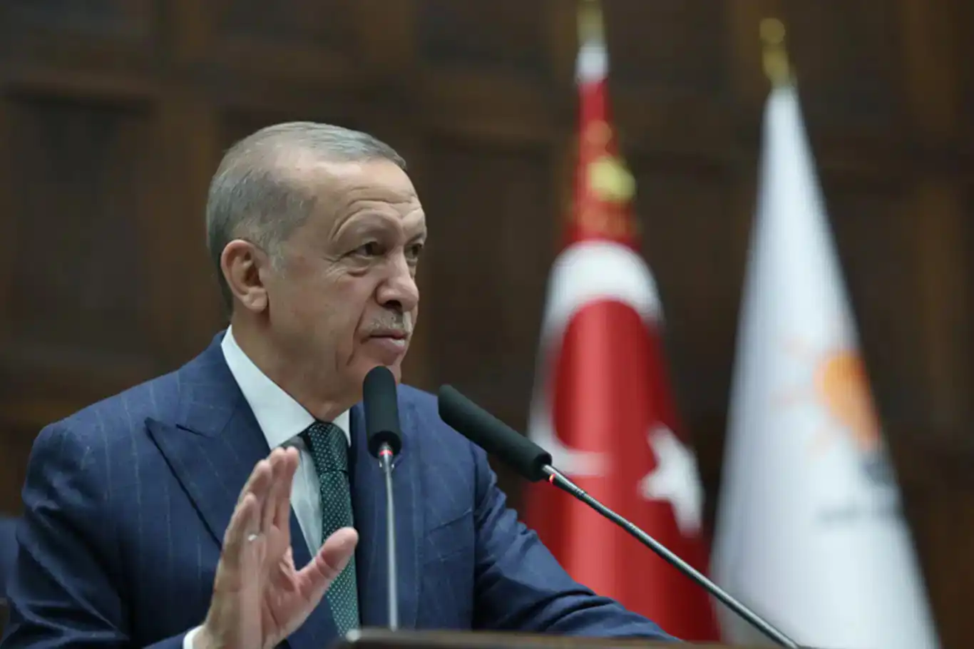 Erdoğan: Sadece Müslümanlığımızın değil, insanlığımızın da sınandığı bir imtihandayız