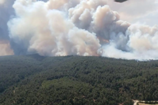 Dardanelles Strait closed as wildfire threatens region
