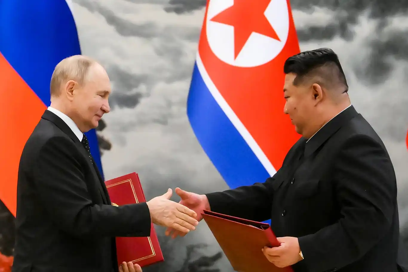 Russia and North Korea sign landmark treaty in Pyongyang summit
