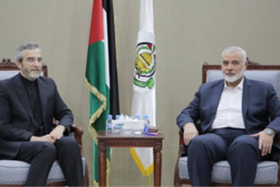 Hamas leader meets Iranian foreign minister in Doha