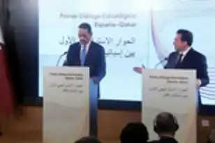 في مؤتمرٍ صحفيٍ مشترك بين وزيري الخارجية.. قطر وإسبانيا تدعوان لوقف إطلاق النار بغزة ووقف التصعيد في المنطقة
