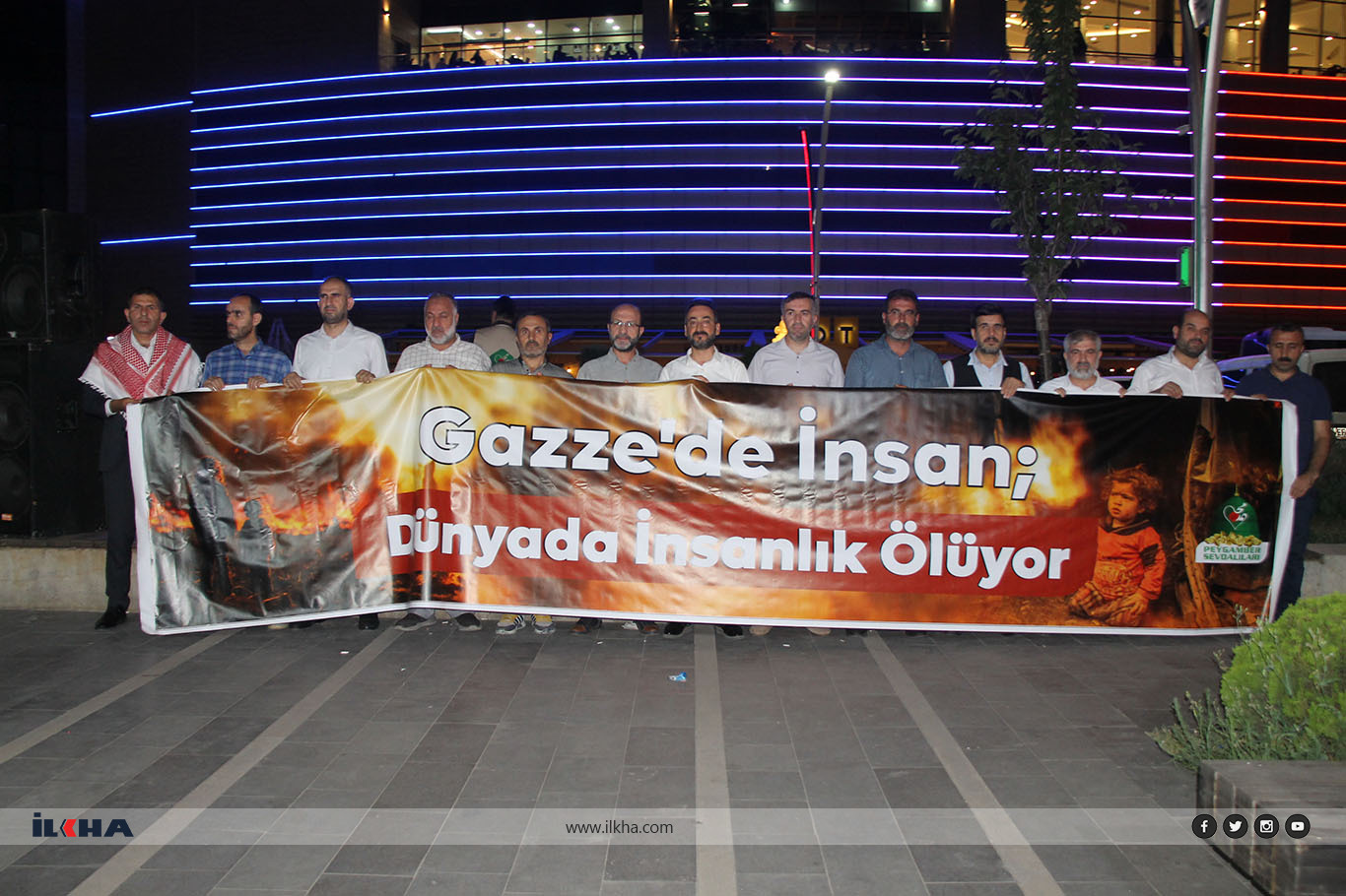 Prophet’s Lovers Foundation holds rally in Diyarbakır in support of Palestine Prophet’s Lovers Foundation holds rally in Diyarbakır in support of Palestine
