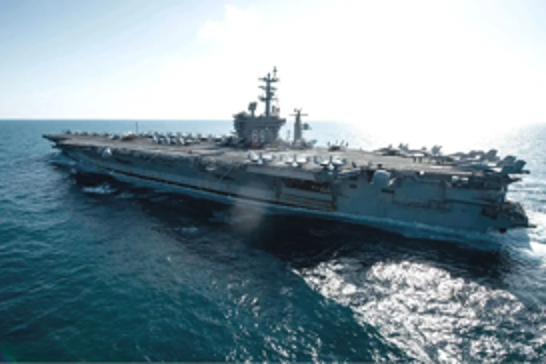 Yemeni forces strike Israeli-linked ship, force USS Eisenhower's retreat