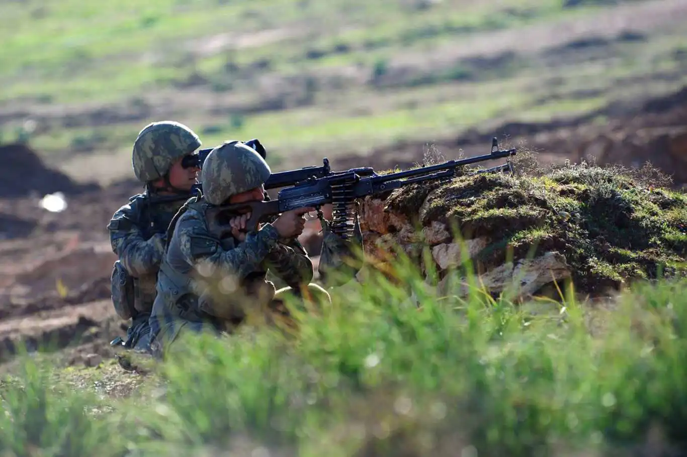 Fırat Kalkanı bölgesinde 7 PKK elemanı öldürüldü