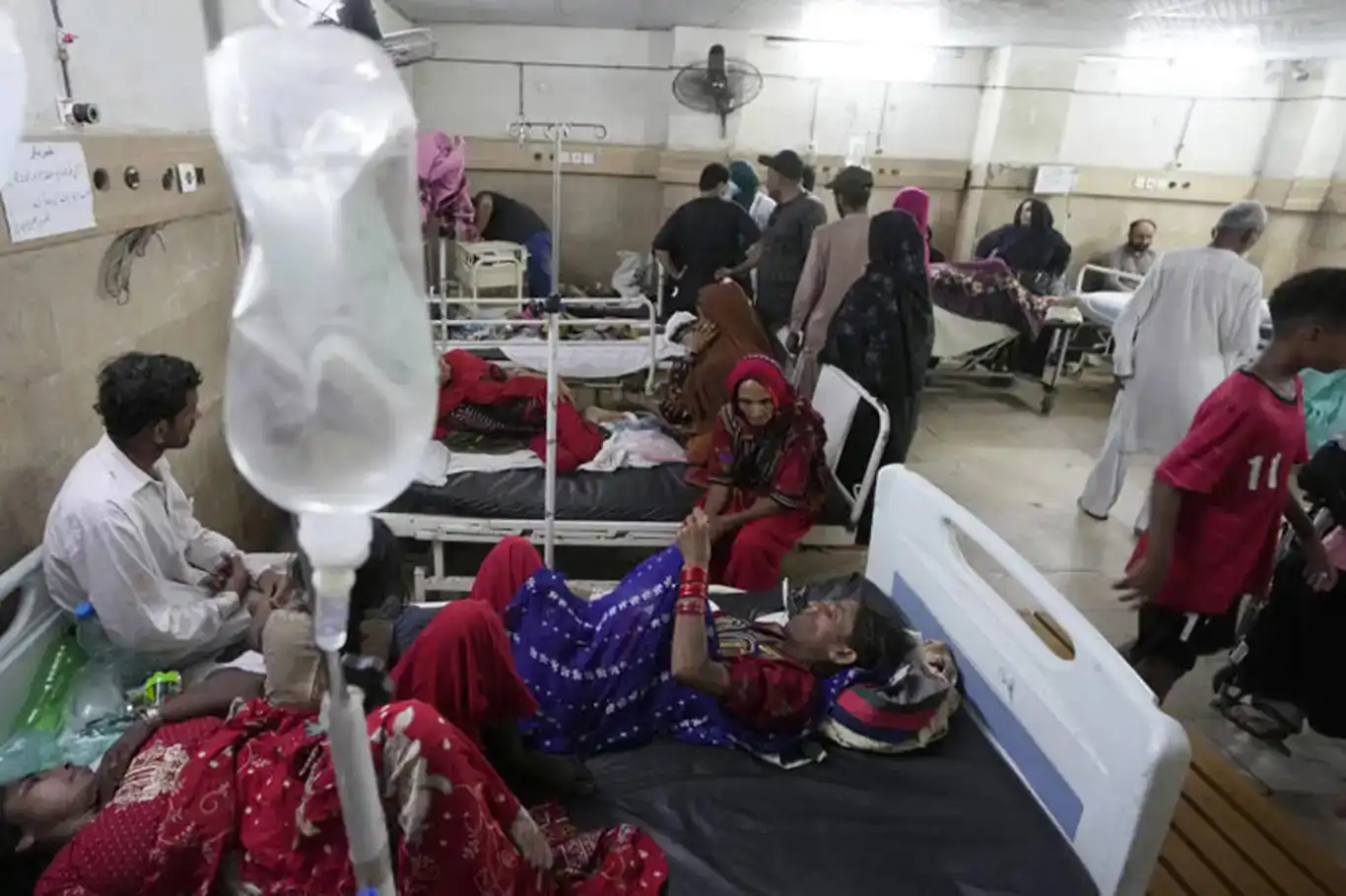 براثر گرمای شدید در پاکستان 568 نفر جان خود را از دست دادند