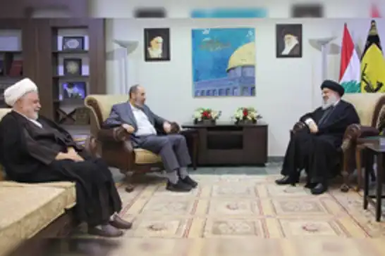 Nasrallah, Cemaat-i İslamiye Genel Sekreteri Takuş ile bir araya geldi