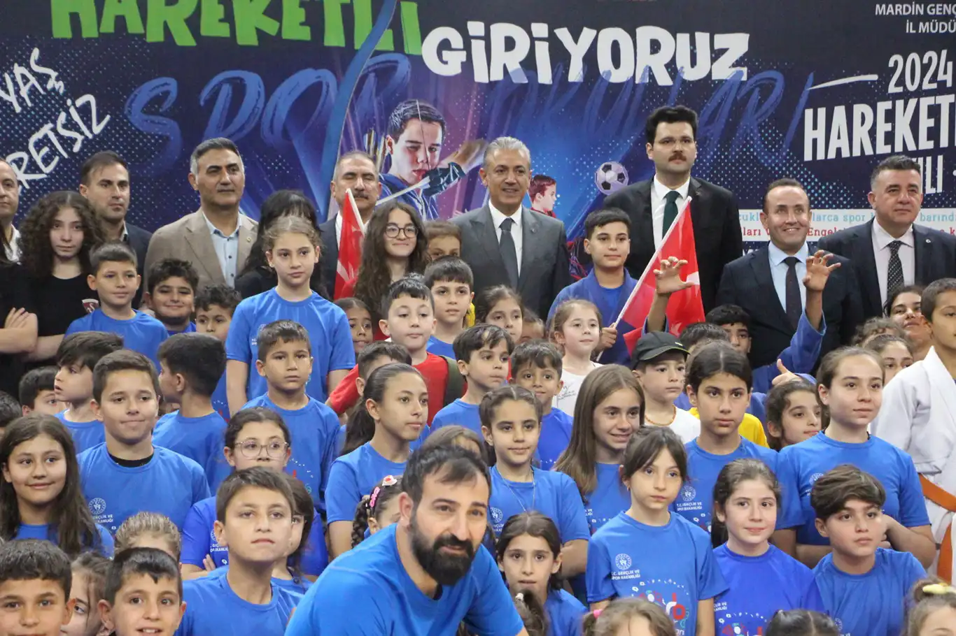 Mardin'de 20 branşta Yaz Spor Okulları ve Engelsiz Spor Okulları'nın açılışı yapıldı