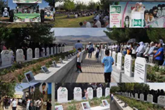 PKK'nin camide katlettiği 10 Kürt Müslüman için anma programı düzenlendi