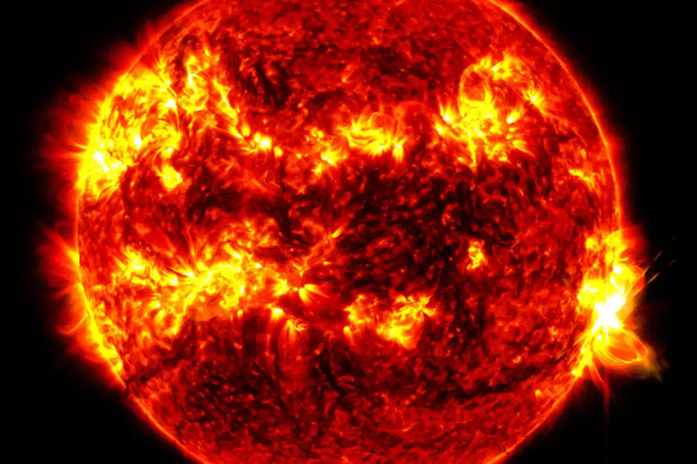 Powerful solar eruptions threaten earth with strong geomagnetic storm