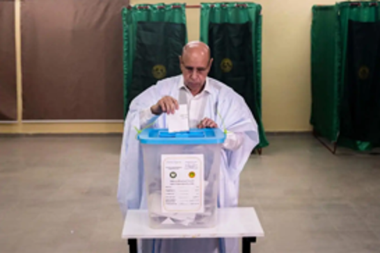 President Mohamed Ould Ghazouani re-elected in Mauritania