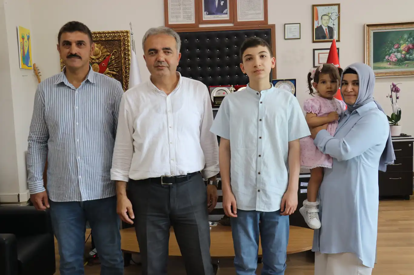 İmam hatip öğrencisi Özkan, hocalarının desteğiyle Türkiye birincisi oldu