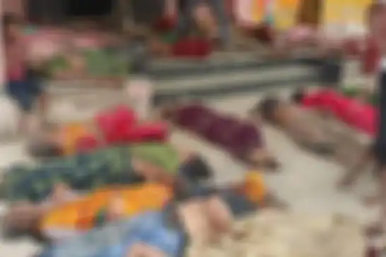 ازدحام در مراسم دینی در هند: 116 نفر جان باختند