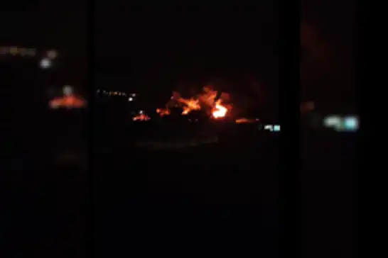 Şanlıurfa'da iki akaryakıt tankeri patladı