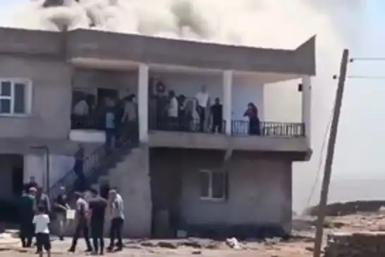 Diyarbakır'da bir evde çıkan yangında maddi hasar oluştu