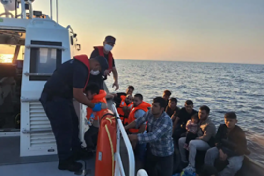 Turkish Coast Guard rescues 39 migrants pushed back by Greece