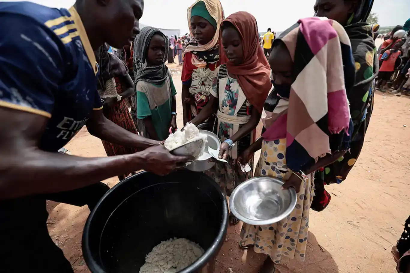 Sudan'da 23 milyon kişinin yeterli gıdaya erişimi yok Sudan'da 23 milyon kişinin yeterli gıdaya erişimi yok