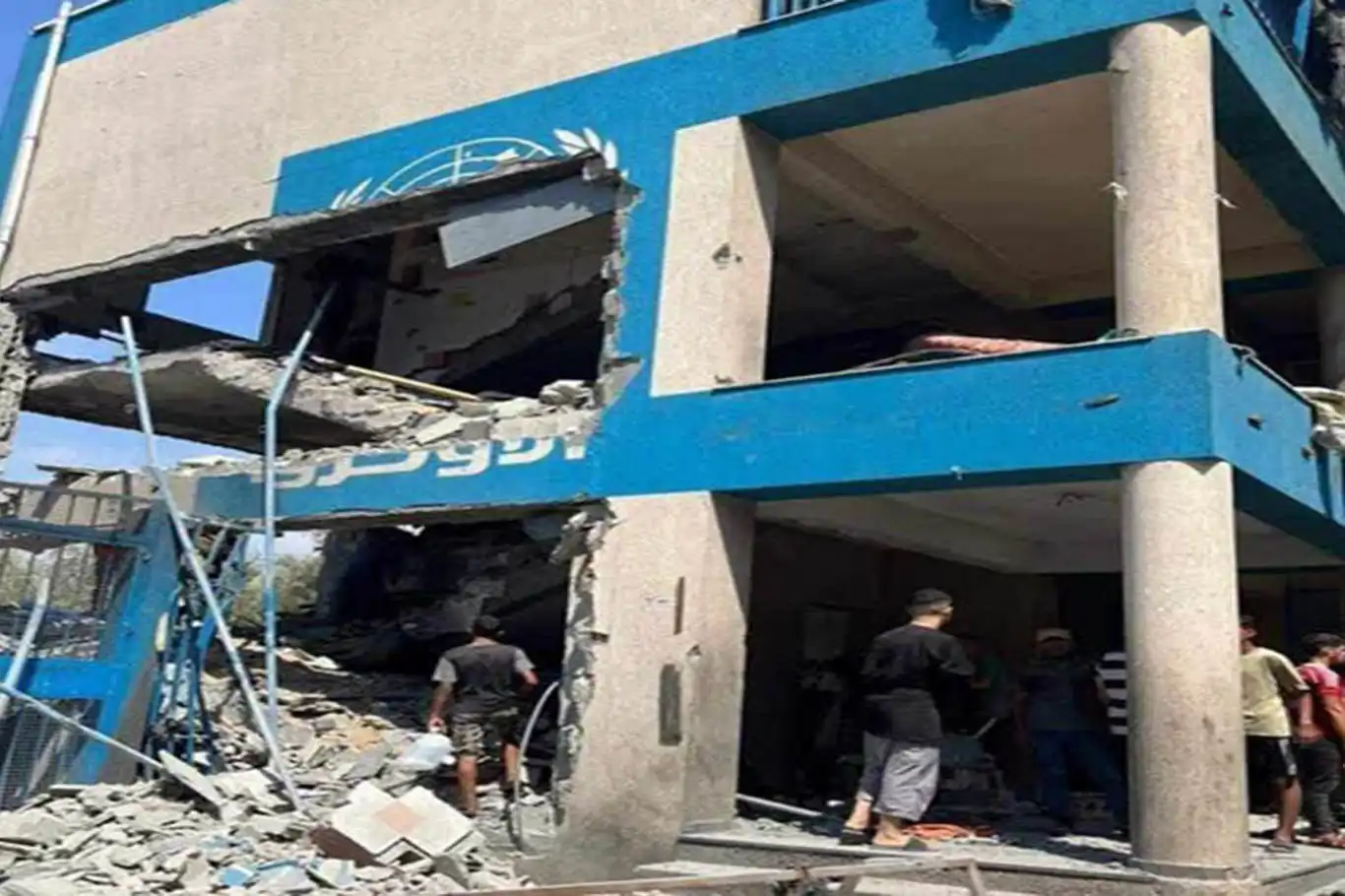 İşgalciler son 2 haftada BM'nin Gazze'deki sekiz okulunu bombaladı