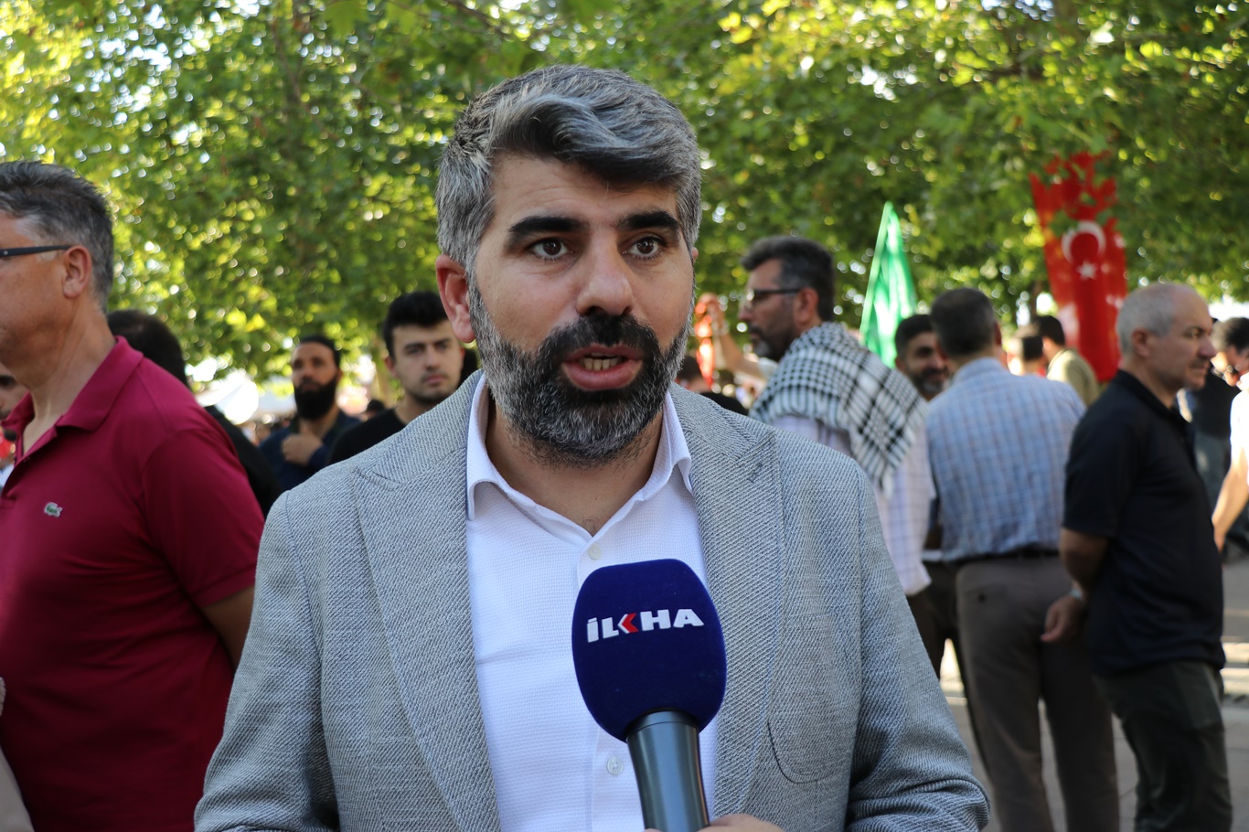 HÜDA PAR Milletvekili Dinç: İsmail Heniyye'yi şehid etmekle bu davanın biteceğini sanıyorlar
