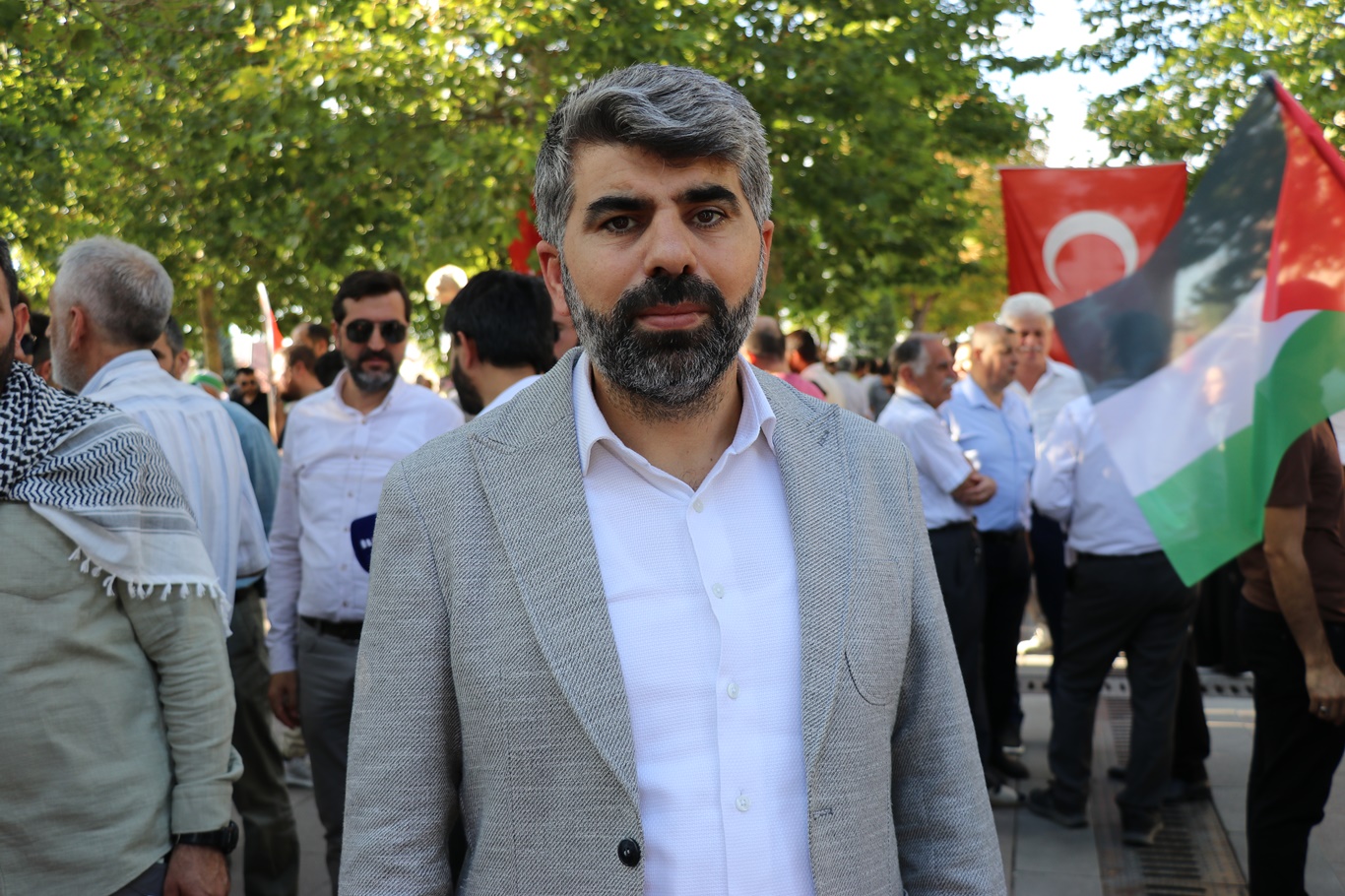 HÜDA PAR Milletvekili Dinç: İsmail Heniyye'yi şehid etmekle bu davanın biteceğini sanıyorlar