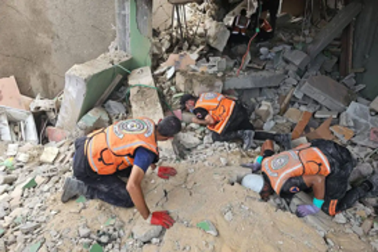 Dozens of civilians killed in Gaza by Israeli airstrike