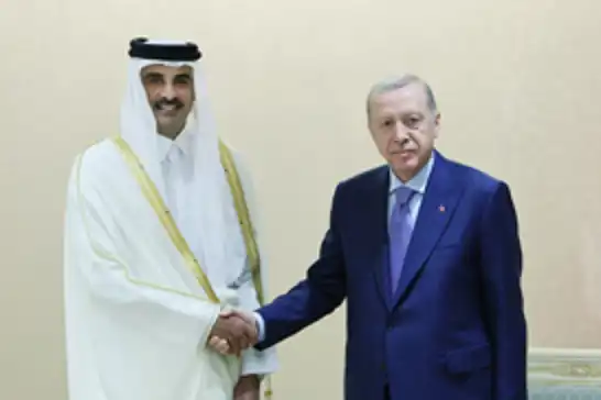Cumhurbaşkanı Erdoğan, Katar Emiri ve Moğolistanlı mevkidaşıyla görüştü