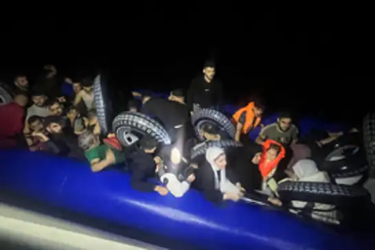 Muğla'da 34 düzensiz göçmen kurtarıldı