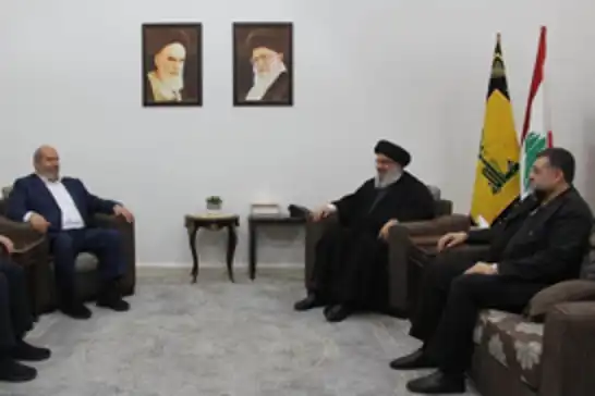 Hizbullah Genel Sekreteri Nasrallah, HAMAS heyetiyle görüştü