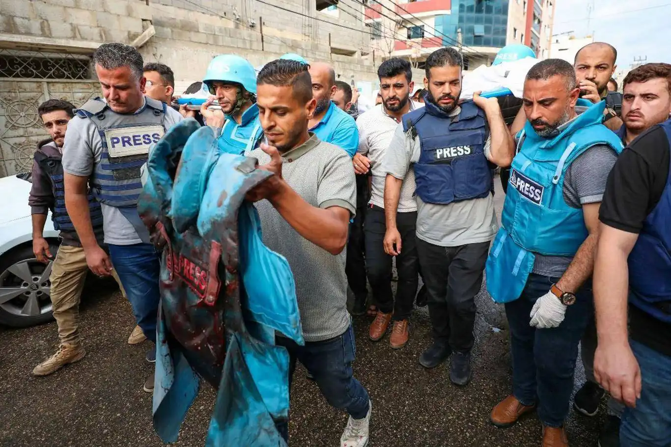 Five Palestinian journalists killed in Israeli airstrikes within 12 hours Five Palestinian journalists killed in Israeli airstrikes within 12 hours