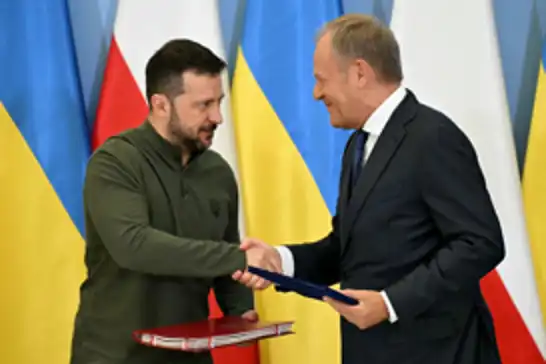 Polonya ile Ukrayna arasında güvenlik anlaşması imzalandı