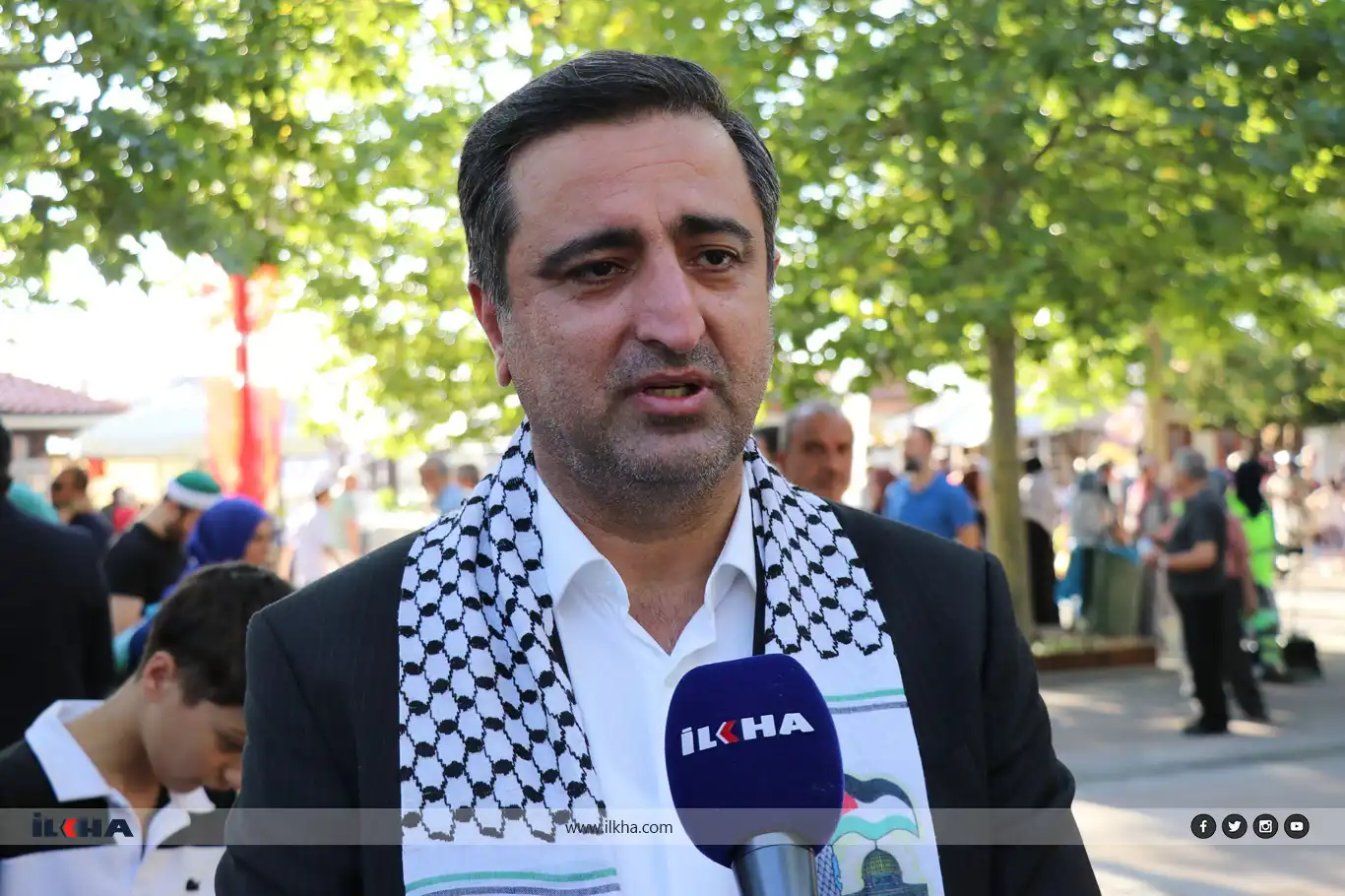 HÜDA PAR’s Serkan Ramanlı expresses hope for Gaza’s liberation following Ismail Haniyeh’s martyrdom