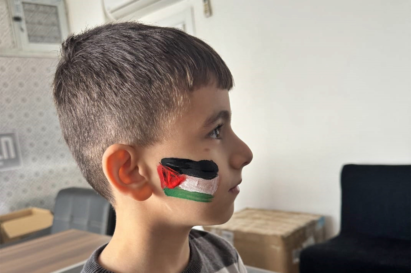 8 yaşındaki çocuktan anlamlı Gazze videosu