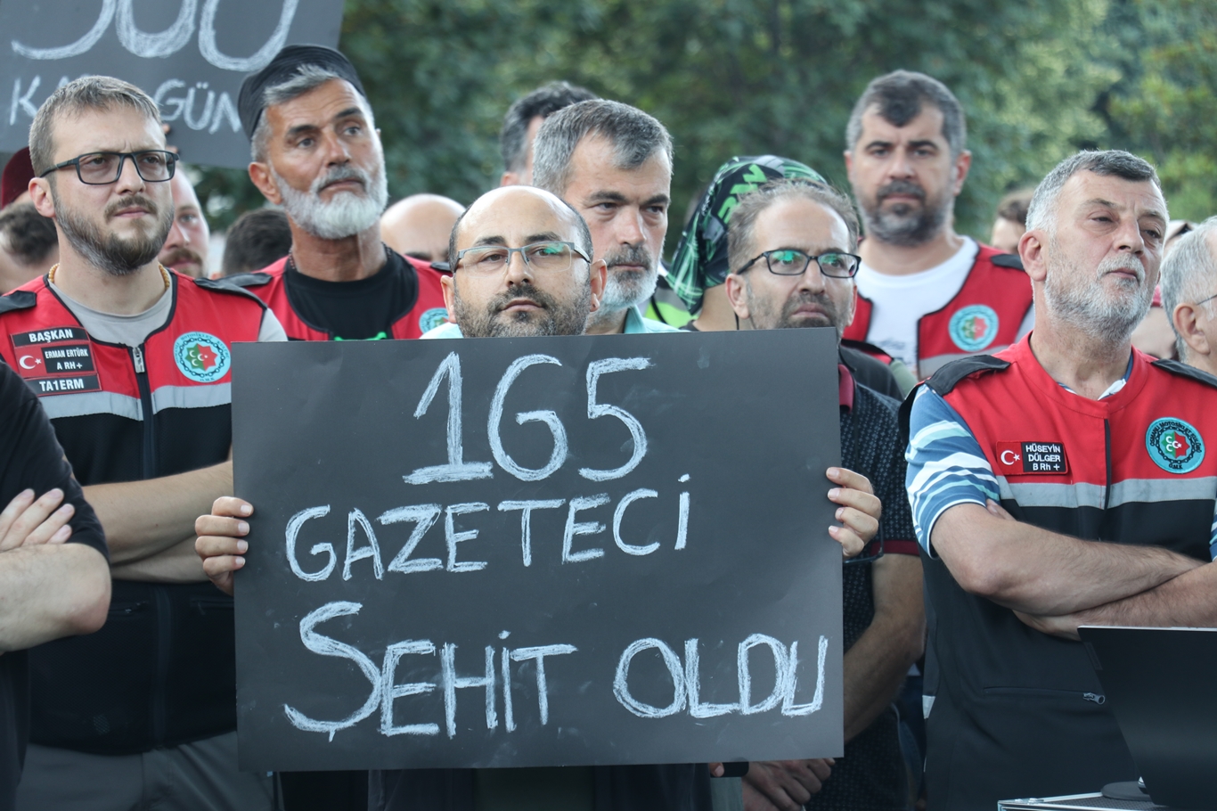 Sultanahmet'te binlerce kişi Gazze için bir araya geldi