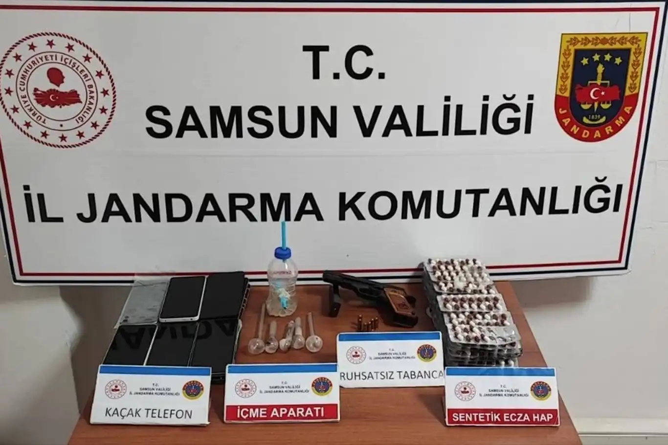 Samsun'da uyuşturucu operasyonu: 1 gözaltı.